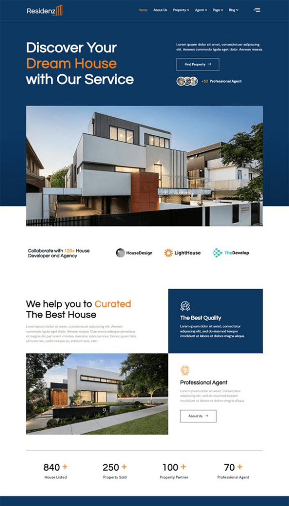 Template envato imobiliaria