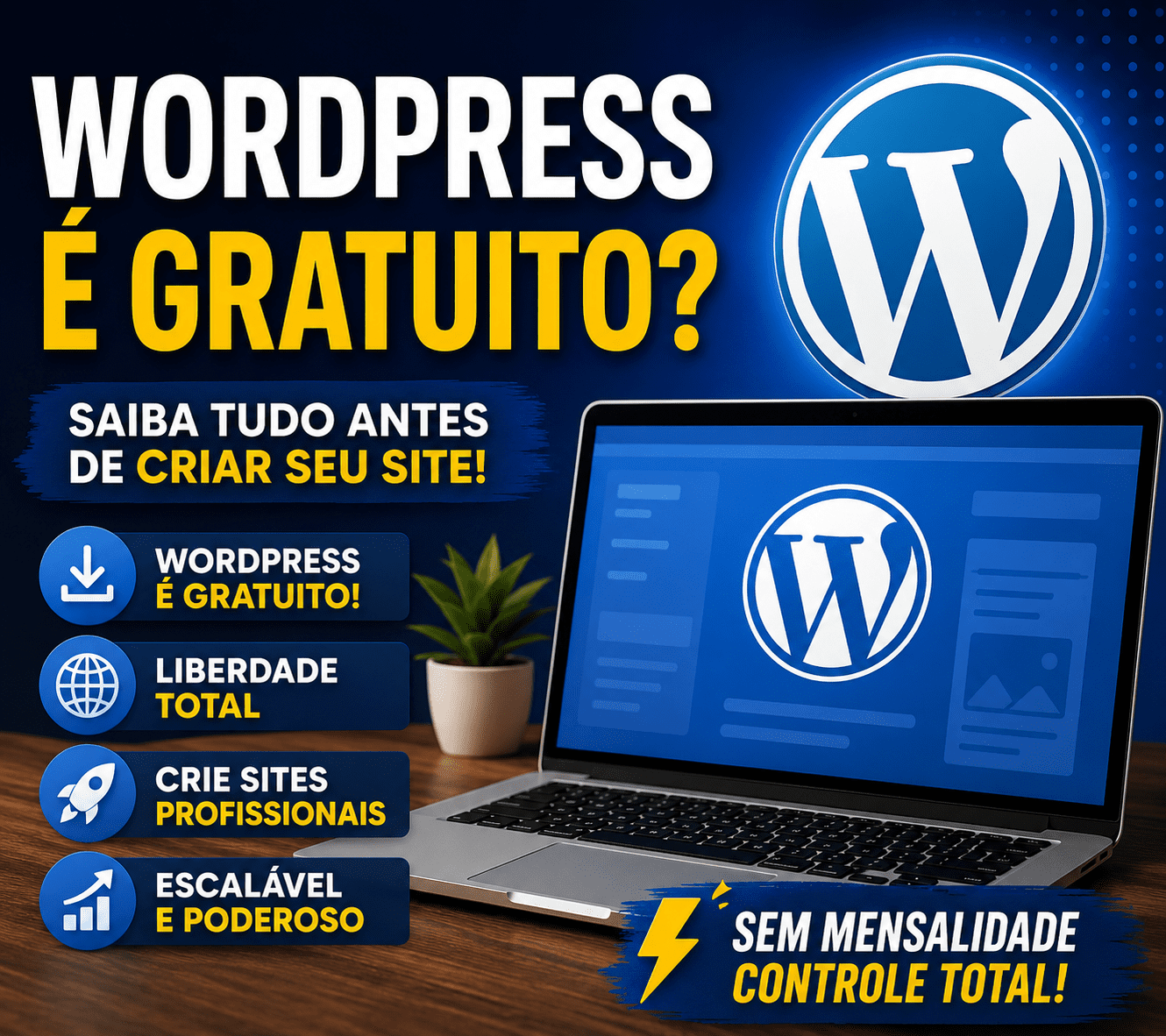 wordpress é gratuito?