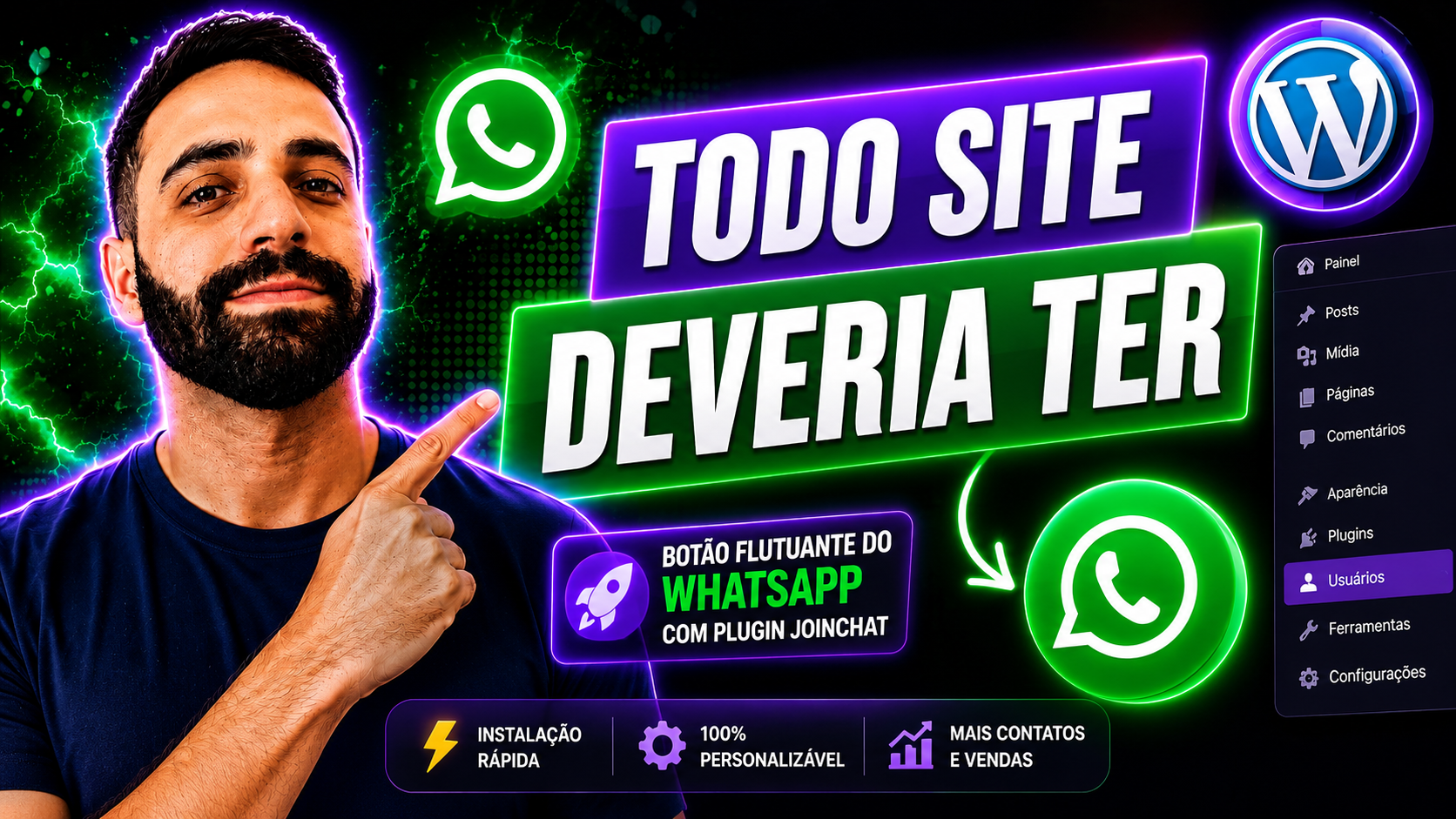 Faça mais vendas com botão flutuante do whatsapp