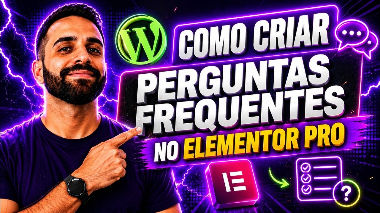 Criando perguntas fresquentes com elementor pro