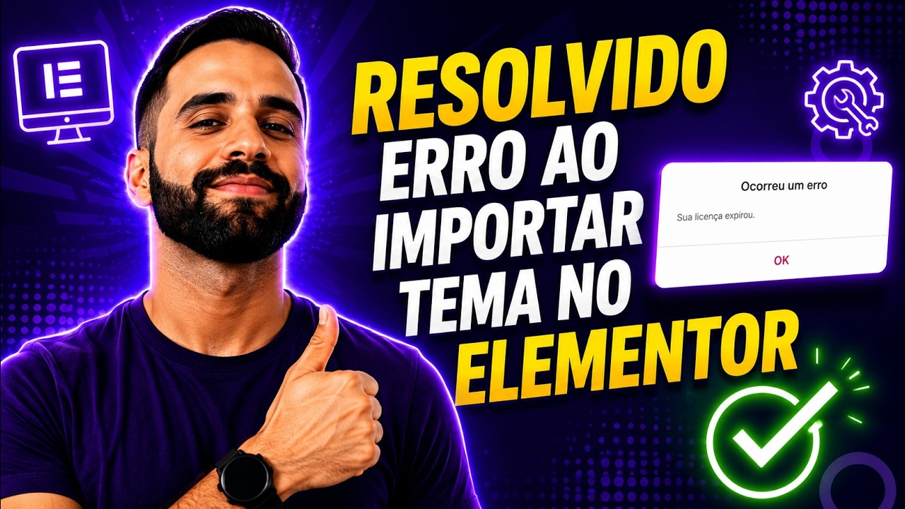 Como Importar um Template da envato no Elementor